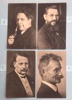 4 postkaarten met foto van bekende Vlaamse schrijvers., Verzamelen, Postkaarten | Themakaarten, Ophalen of Verzenden, Ongelopen