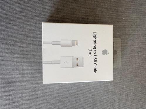 Lightning to usb cable, Telecommunicatie, Mobiele telefoons | Toebehoren en Onderdelen, Nieuw, Apple iPhone, Snoer of kabel, Ophalen