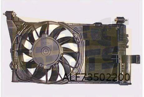 Fiat Seicento (4/98-1/06) (+AC) ventilatorunit OES! 46519308, Auto-onderdelen, Motor en Toebehoren, Fiat, Nieuw, Ophalen of Verzenden