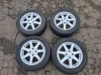 16" alu velgen, 4x108 ET 25, winterbanden Michelin, Ophalen, Velg(en), 16 inch, Winterbanden