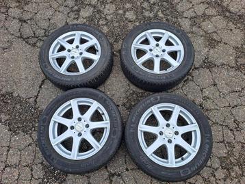 16" alu velgen, 4x108 ET 25, winterbanden Michelin beschikbaar voor biedingen