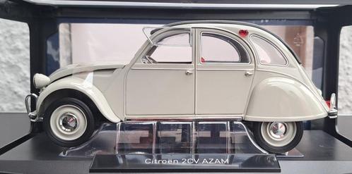 Citroën 2CV AZAM 1966 Rosé Grey 1:18ème, Hobby en Vrije tijd, Modelauto's | 1:18, Nieuw, Auto, Norev, Ophalen of Verzenden
