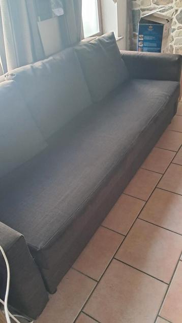 Canape modulable en lit clic clacFriheten brun 3 places  beschikbaar voor biedingen
