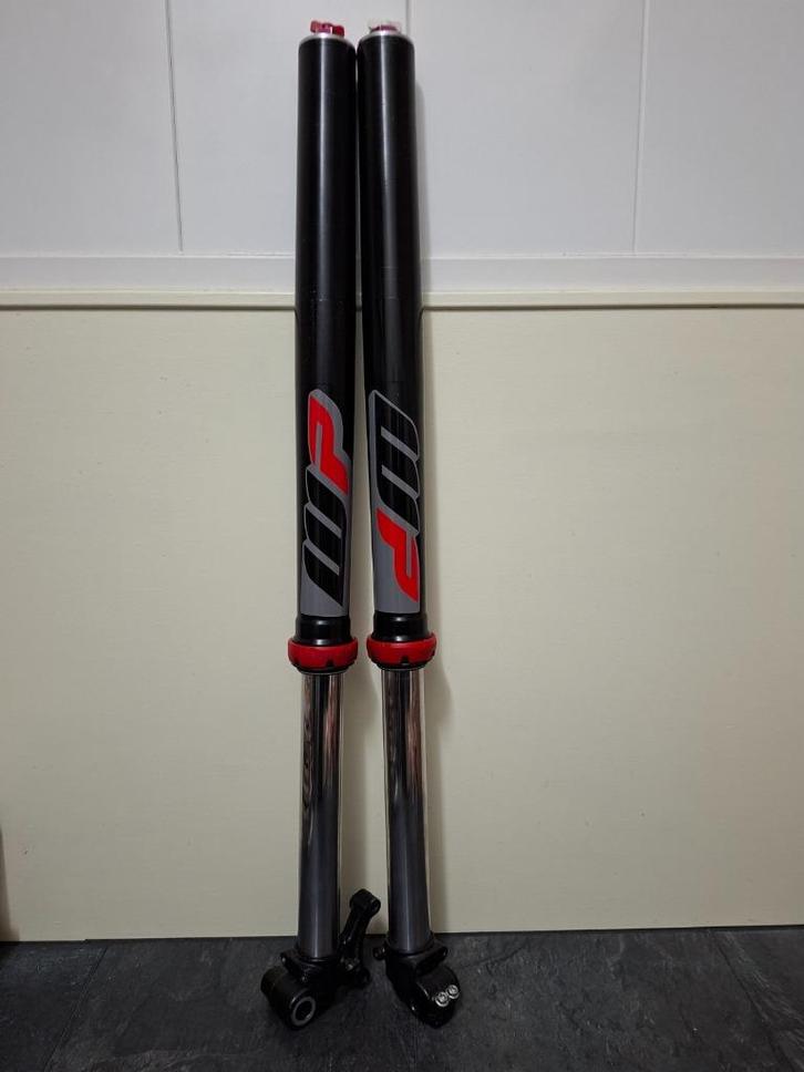 *KTM SX 65 WP VOORVORK MET BUD RACING CARTRIDGES 2012-2020, Motoren, Onderdelen | Overige, Gebruikt, Ophalen of Verzenden