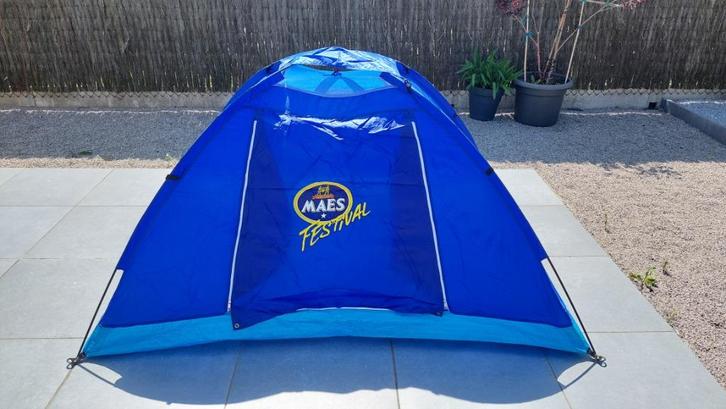 Maes festival tent, Caravans en Kamperen, Tenten, tot en met 2, Zo goed als nieuw, Ophalen of Verzenden