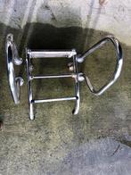 inox trap zwembad, Ophalen