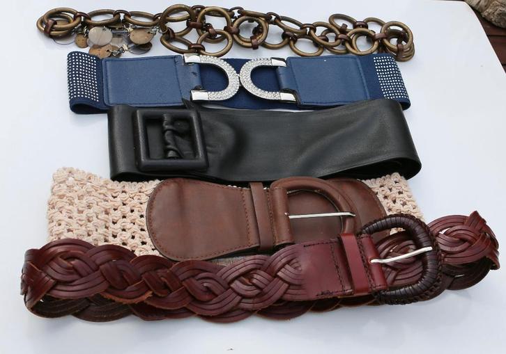 Set riemen, Kleding | Dames, Riemen en Ceinturen, Gedragen, Heupriem, Overige kleuren, Ophalen of Verzenden