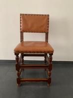 Klassieke lederen stoelen - 6 stuks in goede staat, Antiek en Kunst, Ophalen