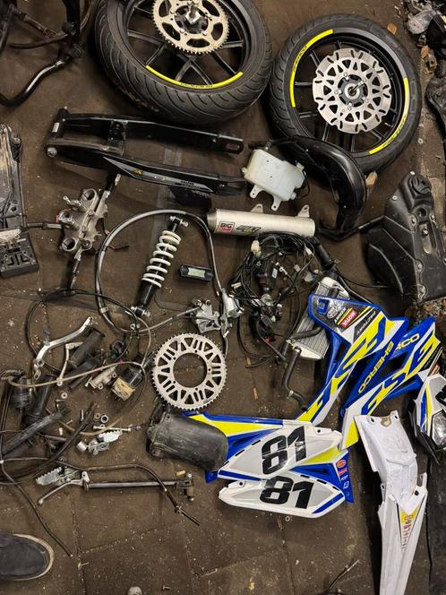 Complete Sherco HSE 50 cc in onderdelen te koop, Fietsen en Brommers, Brommeronderdelen | Algemeen, Frame, Ophalen of Verzenden