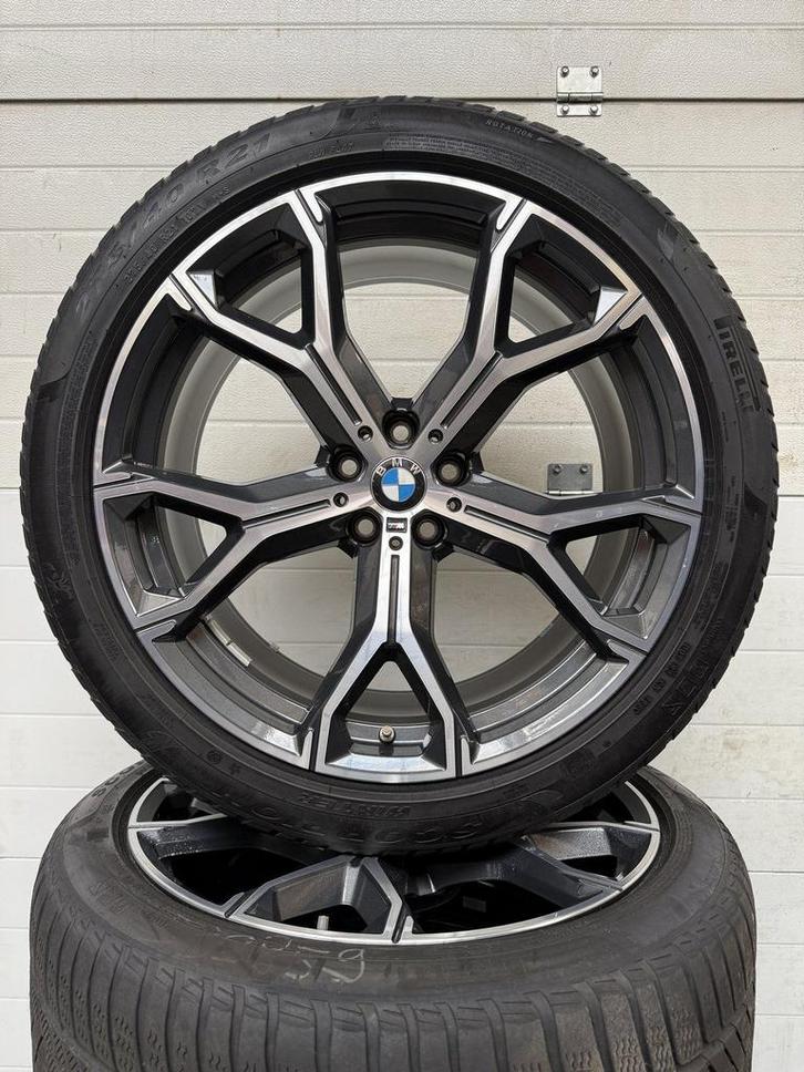 Demo 21’’ bmw x5 g05 x6 g06 velgen winterbanden orig tpms 74, Auto-onderdelen, Banden en Velgen, Banden en Velgen, Winterbanden