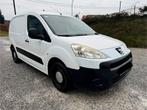 Peugeot partner 1.6hdi 90 pk/2012/euro5/3 pl/, Auto's, Voorwielaandrijving, Zwart, Wit, Particulier