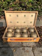 Petanque set 8 metalen ballen., Ophalen, Gebruikt