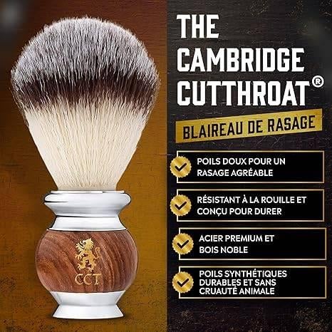 blaireau de rasage de haute qualité | LIVRAISON GRATUITE, Neuf, -, -, Tout le visage