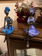 2 bronzen beeldjes, Enlèvement ou Envoi, Bronze