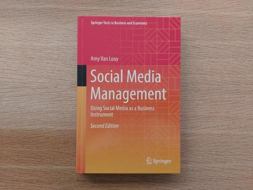 Social Media Management - Amy Van Looy - Perfecte NIEUWstaat, Boeken, Studieboeken en Cursussen, Nieuw, Hoger Onderwijs, Ophalen of Verzenden