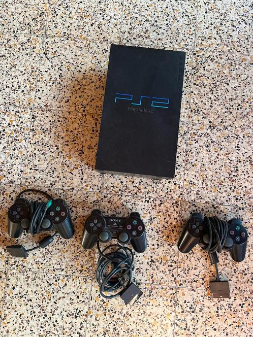 PlayStation 2 console met toebehoren, Consoles de jeu & Jeux vidéo, Consoles de jeu | Sony PlayStation 2, Utilisé, Enlèvement ou Envoi
