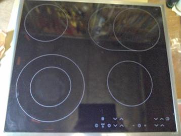 Taque vitrocéramique AEG, Electroménager, 4 zones de cuisson, Enlèvement, Utilisé, Encastré