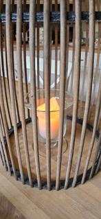 Decoratie / Omkapping voor hanglamp, vaas, windlicht e.a., Ophalen, Gebruikt, Bruin, Kaars