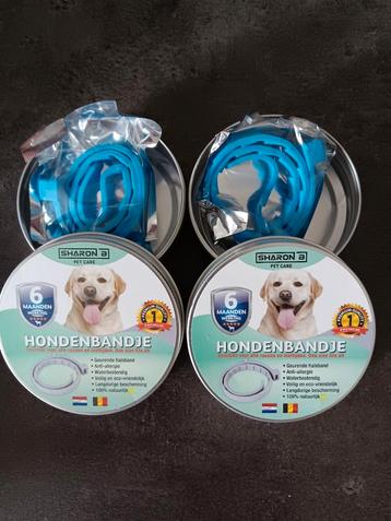 Geurhalsband anti vlo/anti teek voor honden, 100% natuurlijk beschikbaar voor biedingen