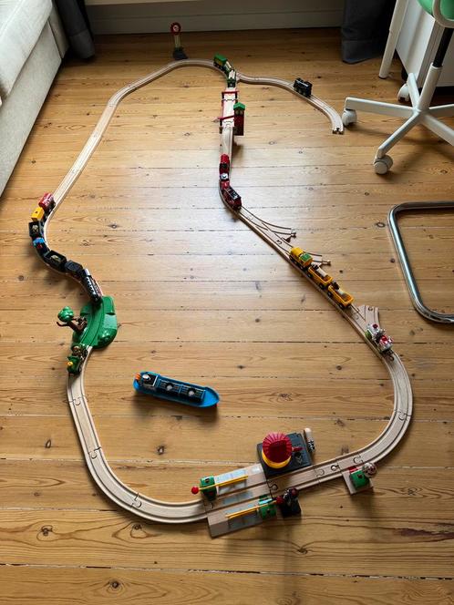 BRIO TRAINS: rails en onderdelen!, Kinderen en Baby's, Speelgoed | Houten speelgoed, Zo goed als nieuw, Ophalen