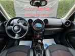 Mini Cooper D Countryman Euro6b Gps Toit Pano..Garantie 1an!, Auto's, Voorwielaandrijving, Monovolume, Leder en Stof, Zwart