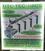 , injector /versuiver / pomp / roetfilter service, Ophalen