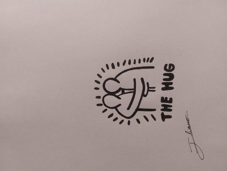 The Hug, Boeken, Kunst en Cultuur | Fotografie en Design, Zo goed als nieuw, Overige onderwerpen, Ophalen