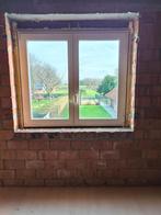 PVC Venster wit dubbel glas, Châssis de fenêtre, 75 à 150 cm, Comme neuf, Synthétique