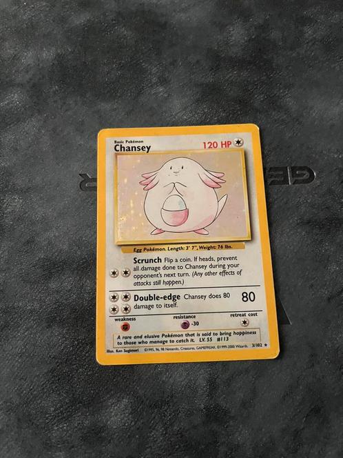 4th print Chansey, Hobby en Vrije tijd, Verzamelkaartspellen | Pokémon, Ophalen of Verzenden