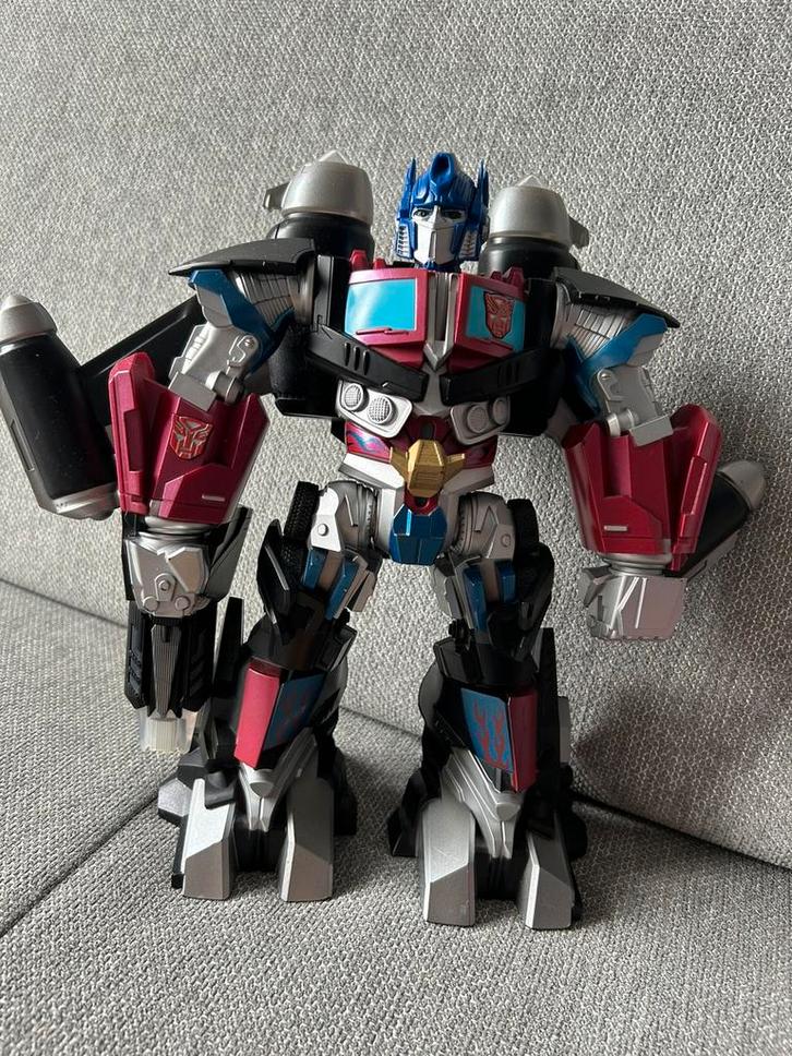 Transformers Jetpower Optimus Prime actiefiguur, Verzamelen, Transformers, Zo goed als nieuw, Ophalen