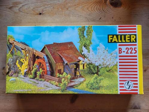 Vintage Faller watermolen B-225 met elec pomp, Hobby en Vrije tijd, Modeltreinen | H0, Nieuw, Ophalen of Verzenden