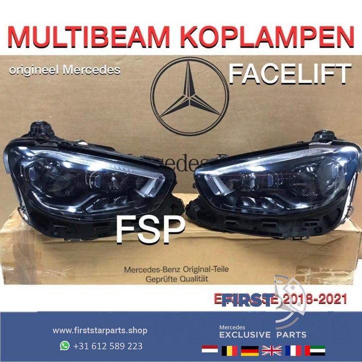 W213 C238 FACELIFT 2020 E63 AMG LED MULTIBEAM KOPLAMPEN SET, Auto-onderdelen, Verlichting, Mercedes-Benz, Gebruikt, Ophalen of Verzenden