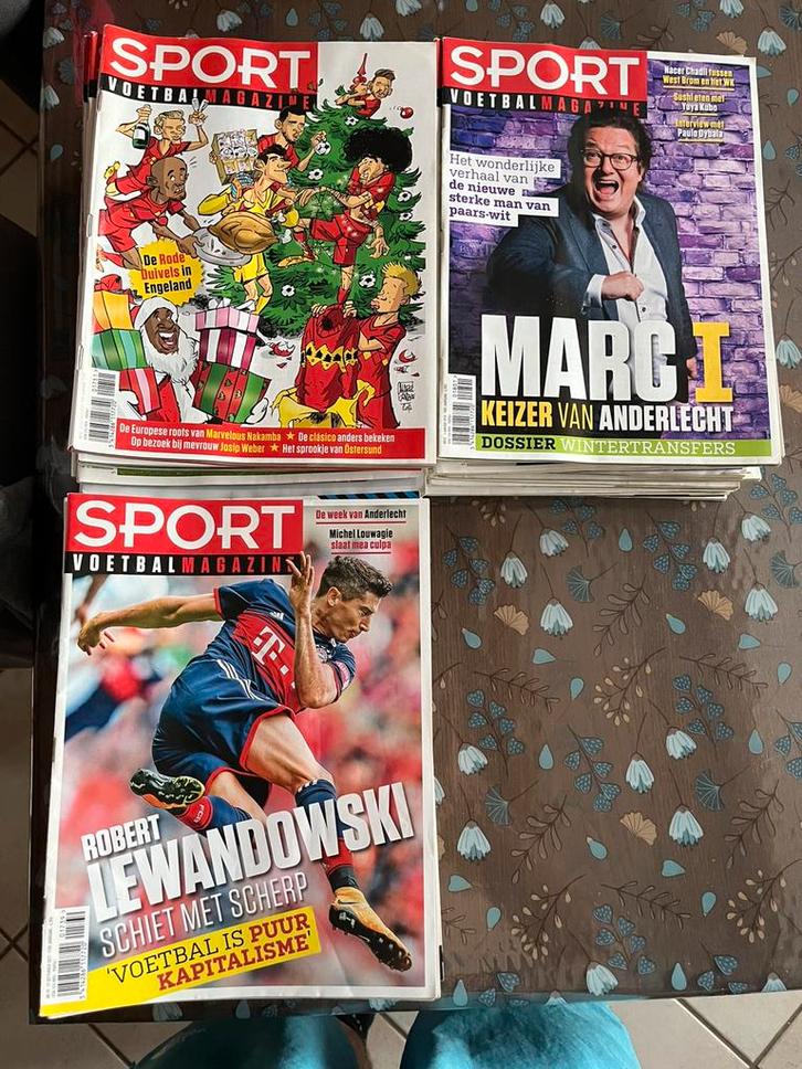 Sport VoetbalMagazine inclusief poster (zie beschrijving), Boeken, Tijdschriften en Kranten, Zo goed als nieuw, Sport en Vrije tijd