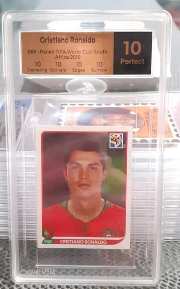 Panini+CR7+Ronaldo+2010+Christiano Ronaldo+Gradé 10