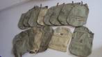 WW2 US lot 14 gasmaskertassen, Ophalen of Verzenden