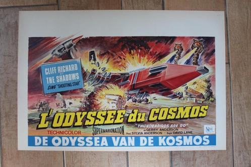 filmaffiche Thunderbirds Are Go 1966 filmposter, Verzamelen, Posters, Zo goed als nieuw, Film en Tv, A1 t/m A3, Rechthoekig Liggend