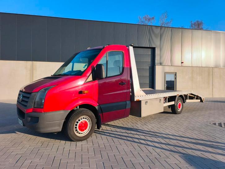 Vw crafter 2.0tdi takelwagen/oprijwagen, Auto's, Bestelwagens en Lichte vracht, Bedrijf, Te koop, Airconditioning, Volkswagen