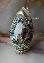 décoratif rare, façonné à la main sur une coquille baroque, Envoi