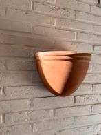 Hangbak - hang bloempot - muur pot - terracotta, Tuin en Terras, Bloempotten, Ophalen, Tuin, Zo goed als nieuw, Overige vormen