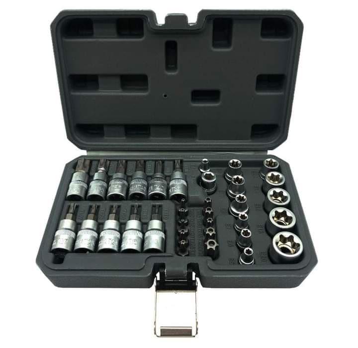 Coffret d’embouts mâles et femelles Tork 34 pc KRAFTMULLER, Auto diversen, Autogereedschap, Nieuw, Ophalen