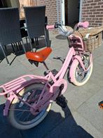 Fiets super super 16 inch met zijwieltjes extra en mandje, Fietsen en Brommers, Fietsen | Meisjes, Ophalen, Zo goed als nieuw
