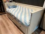 Wit zetelbed Hemnes ikea, Huis en Inrichting, Ophalen, 80 cm, Hout, Verstelbaar