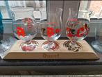 Duvel Win & Create A B C glazen set, Verzamelen, Ophalen of Verzenden, Gebruikt
