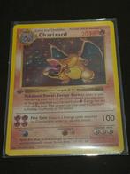 Charizard 4/102 first edition, Hobby en Vrije tijd, Ophalen of Verzenden, Zo goed als nieuw