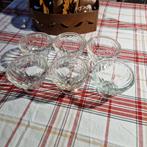 6 petites coupes ou raviers, Enlèvement ou Envoi, Comme neuf, Verre, Récipient(s)