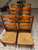 chaises de salle à manger, Maison & Meubles, Chaises, Brun, Enlèvement, Bois, Cinq, Six Chaises ou plus
