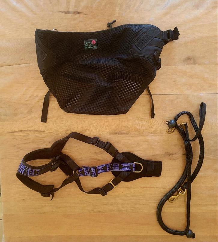Kit canicross/canirando, Dieren en Toebehoren, Honden-accessoires, Zo goed als nieuw, Ophalen