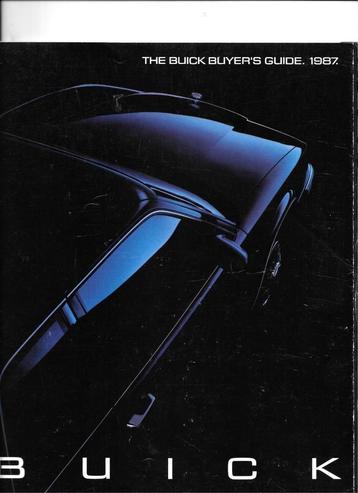 BUICK 1987 « Guide de l'acheteur »