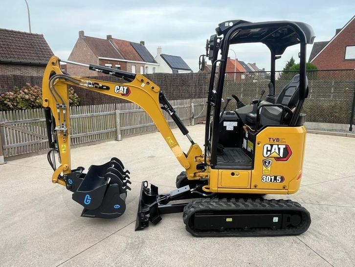 Graafmachine Caterpillar 301.5, Zakelijke goederen, Machines en Bouw | Kranen en Graafmachines, Graafmachine, Ophalen