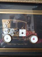 Uniek handgemaakte collage van Model T-Ford "Towncar" van he, Ophalen of Verzenden